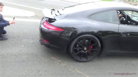 Porsche 911 Crashes At Car Show Youtube