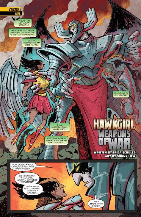 New 52 Thanagarian Hawkgirl Shayera Thal By Sonny Liew New Talent