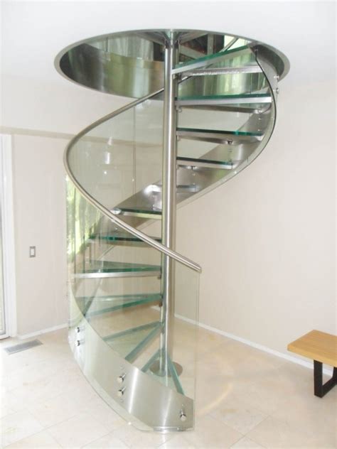 Glass Spiral Staircase Stair Designs