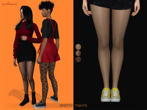 The Sims Resource Spotty Tights