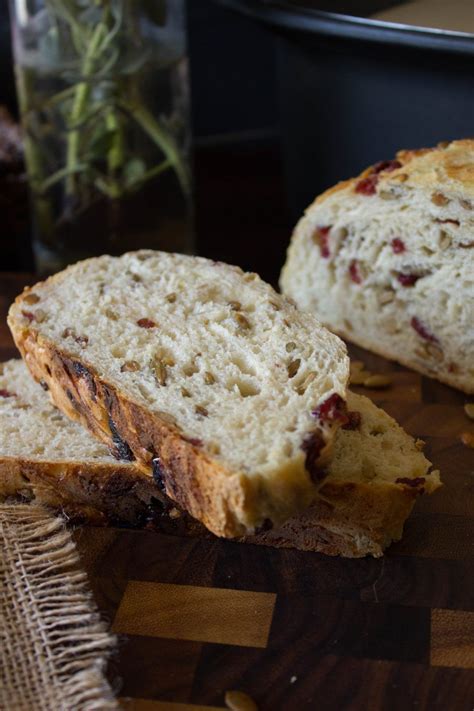 Maybe you would like to learn more about one of these? Pumpkin Seed Cranberry Artisan Bread... if only you all ...