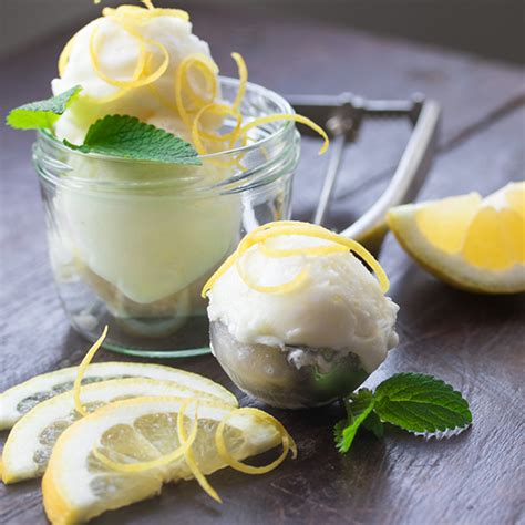 Bien sûr que c'est possible ! Glace au citron sans sorbetière | Recette | Glace au ...
