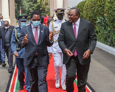 Zambian President Hichilema Arrives Kenya For Two Day State Visit