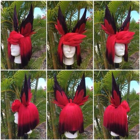 This Listing Is For A Alastor Wig From Hazbin Hotel Wigs Are Made To
