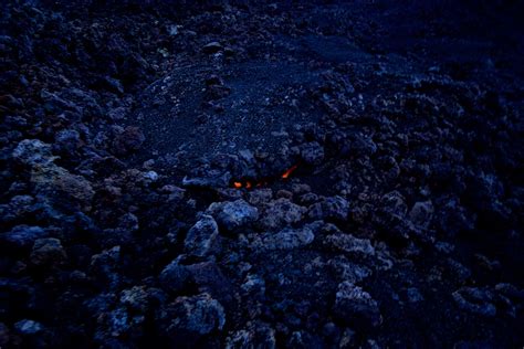 Volcanic Eruption In Iceland Night Jon Gustafsson