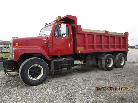 Beautiful Red International 2254 10 Wheeler Dump Truck Trucks Dump