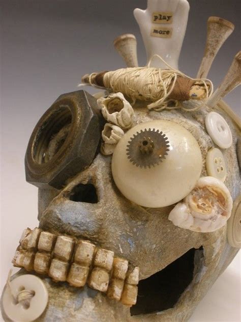 Found Object Skull Play More By Clarissa Callesen Found Object