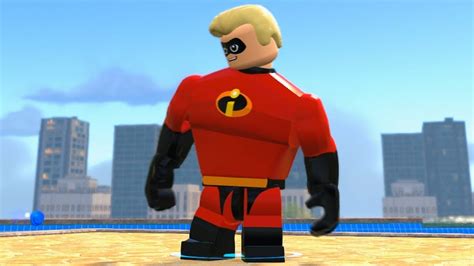 Lego The Incredibles Mr Incredible Open World Free Roam Gameplay