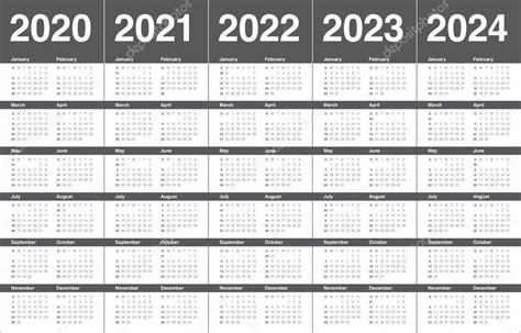 2021 2022 2023 Printable Calendar Calendar Template Printable