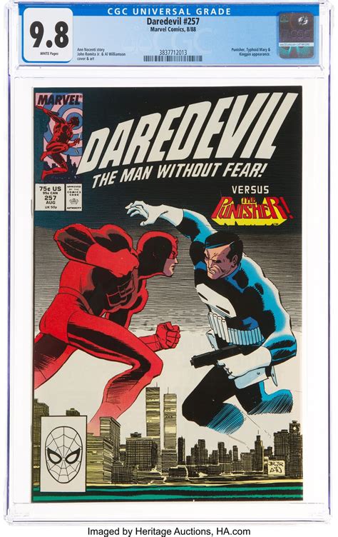 Daredevil Vs Punisher From 1988 Up For Auction Today