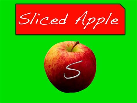 Sliced Apple Presentation Ppt