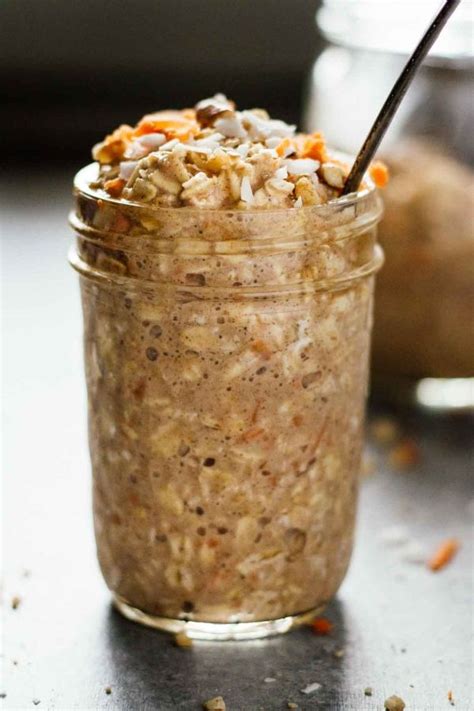 The Best Carrot Cake Overnight Oats Easy And Healthy