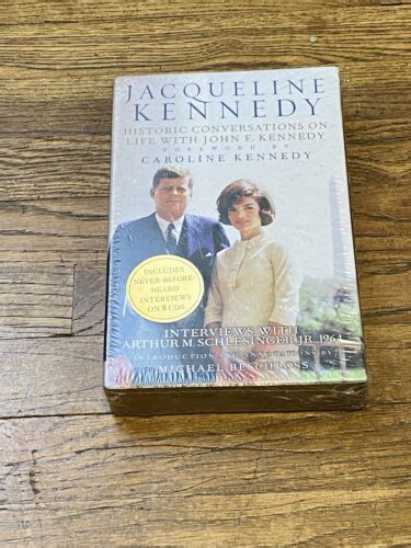 Jacqueline Kennedy Book And Interviews On Cd Historic Conversations New 9781401324254 Ebay