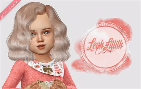 Sims 4 Ccs The Best Hair For Kids And Toddlers By Simiracle