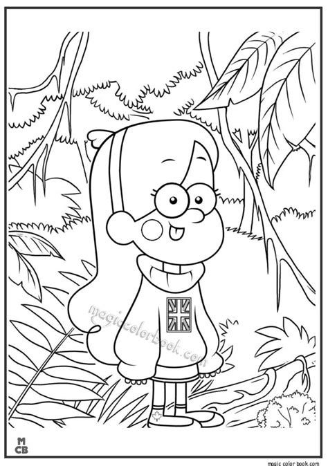 Pin On Gravity Falls Coloring Pages Free