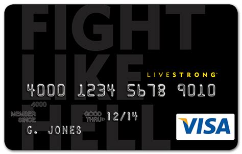 It can be used at everywhere visa is accepted. LIVESTRONG : UMB Visa Credit Card on Behance