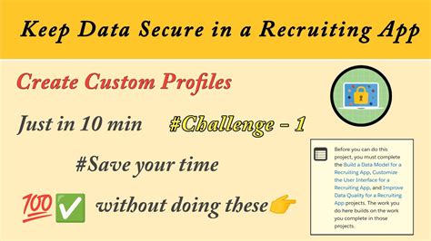 Create Custom Profiles Keep Data Secure In A Recruiting App