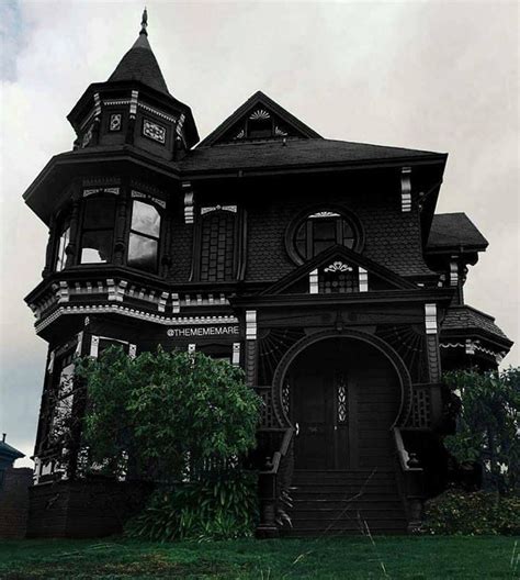 Adorable Black Witch House Gothic House Gothic Home Decor