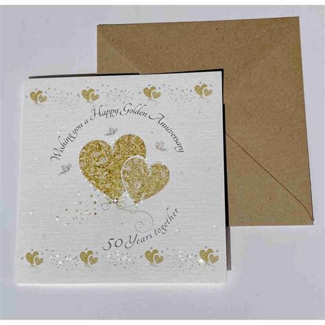 Wishing You A Happy Golden Anniversary Greeting Card Anniversary Ideas Uk