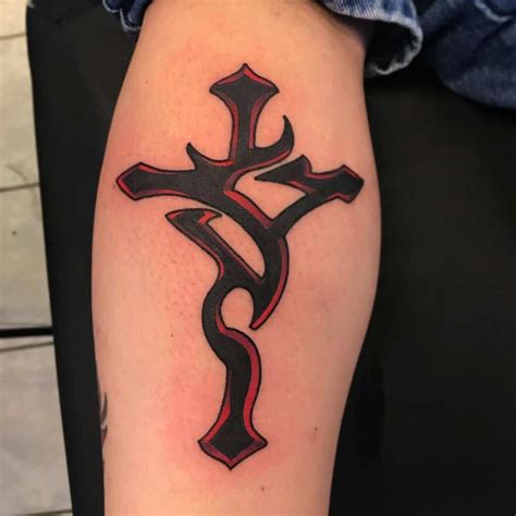 Shoulder Tribal Cross Tattoo Designs 210 Unique Cross Tattoos For Guys