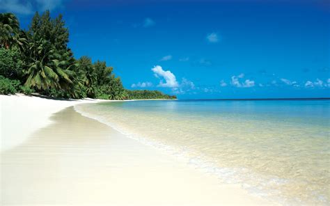 Tropischer Strand Und Meer Hintergrundbilder 1680x1050