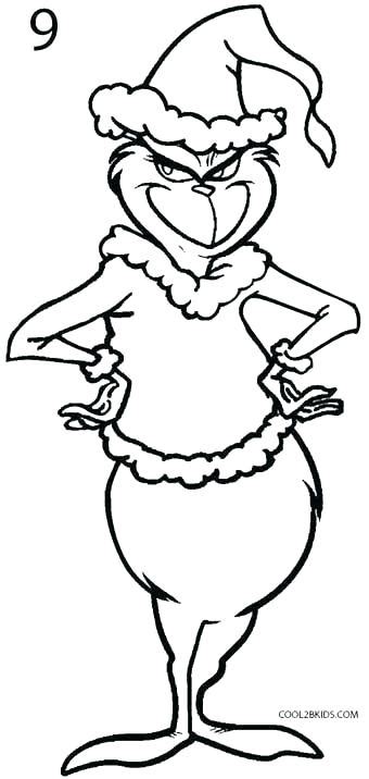 grinch coloring pages idea whitesbelfast