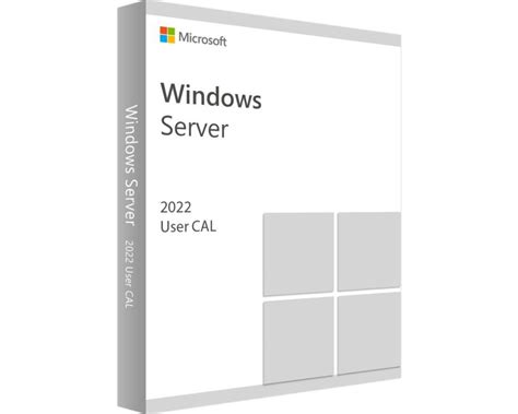 Pack 5 Cals Windows Server 2022 Standard Licencias Para Software