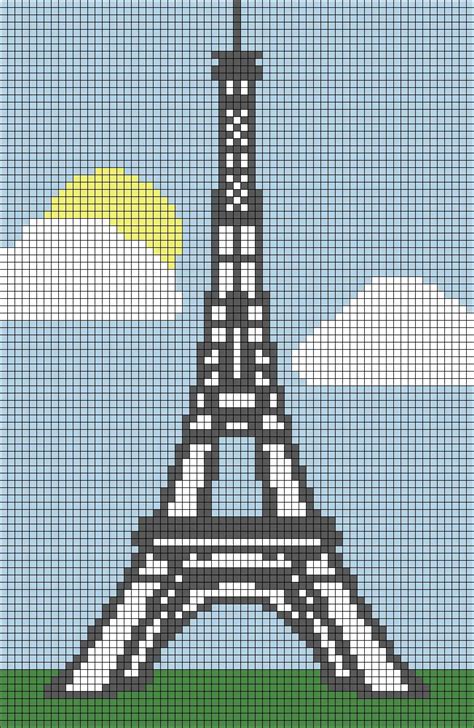 Pixel Art Tour Eiffel 31 Idées Et Designs Pour Vous Inspirer En Images