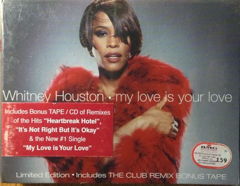 Whitney Houston My Love Is Your Love Cassette Discogs