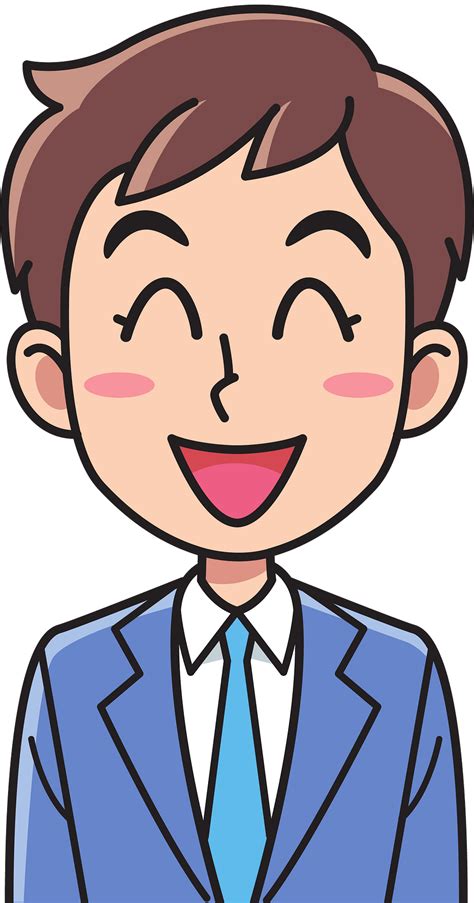 Clipart Laughing Man