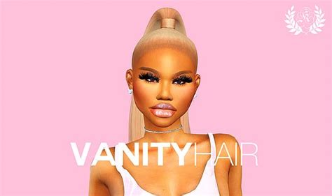 Kikovanity Miss Fame Hair By Gramsims Sims 4 Sims Hair Sims 4 Black