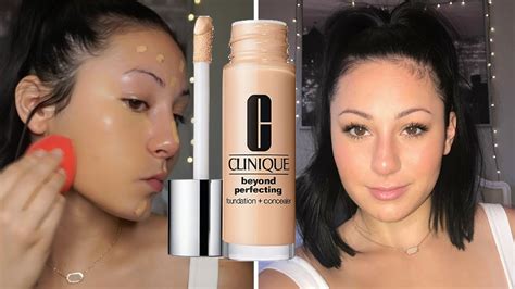 CLINIQUE BEYOND PERFECTING FOUNDATION & CONCEALER | WEAR TEST | FIRST