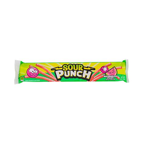 Sour Punch Watermelon Straws 57g Trap Mart™ Exotic Snacks Boutique Stores