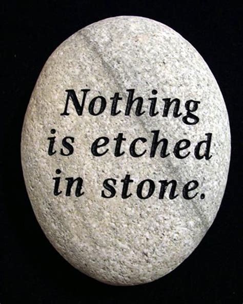 Etched Stone Nothing Is Etched In Stone Got To Have One Of These