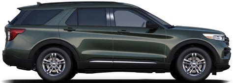 2021 Ford Explorer Gains New Forged Green Color First Look