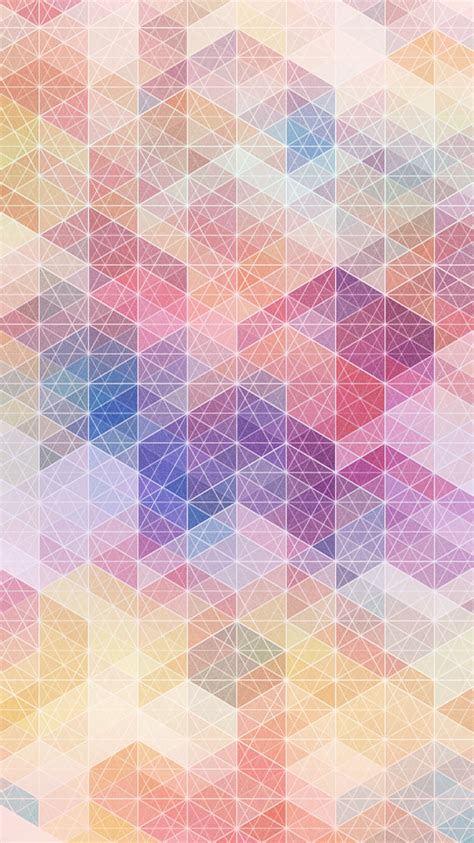 Pastel Geometric Wallpapers Wallpaper Cave