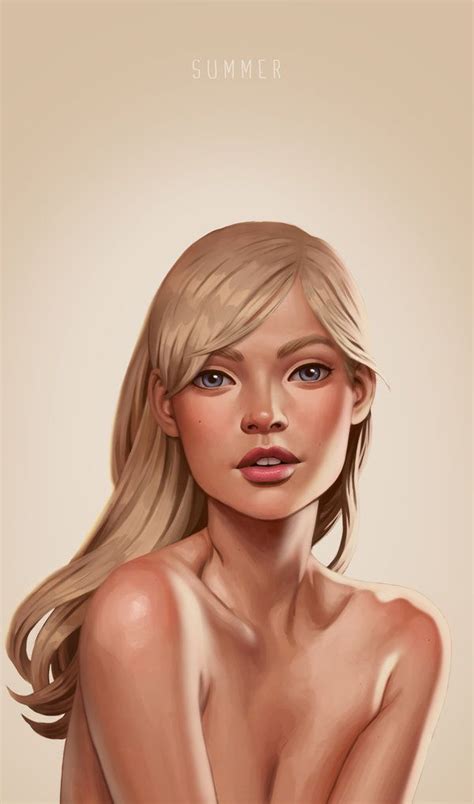 Daniela Uhlig Kai Fine Art Digital Portrait Digital Art Girl