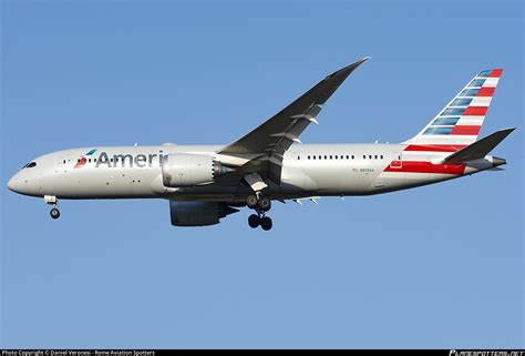 N809aa American Airlines Boeing 787 8 Dreamliner Photo By Daniel