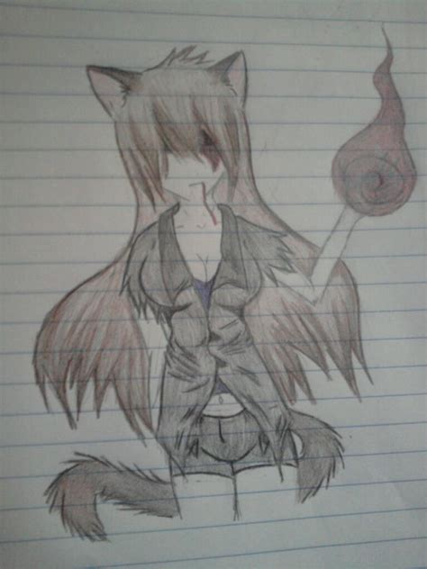 Anime Girl With Cat Ears By Fearlesswolves On Deviantart