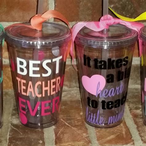 Whether it's a little something for the holidays, a teacher appreciation but it's always nice to pair the gift card with a little something else, like these teacher gift ideas below. Teacher Gift - Best Teacher Ever - Personalized Teacher ...