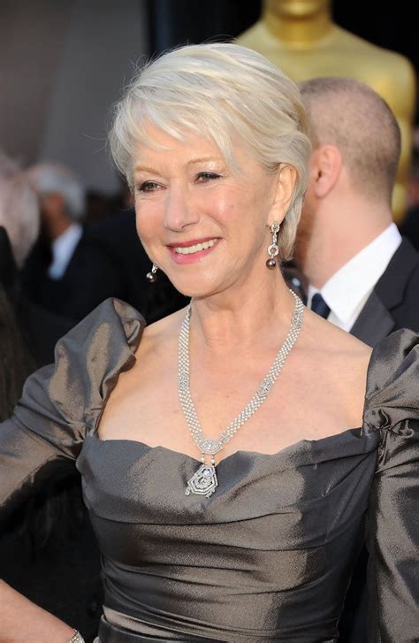View styling steps and see which helen mirren hairstyles suit you best. Helen Mirren Photos Photos: 83rd Annual Academy Awards ...