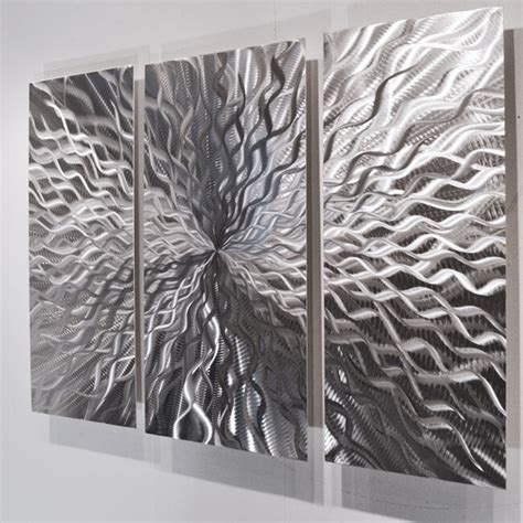 Modern Abstract Metal Wall Sculpture Art Contemporary