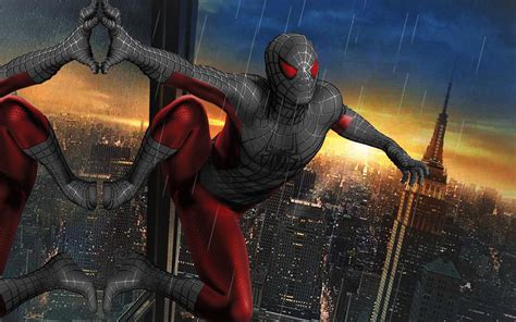 Spider-Man Mix Black+Red by 666Darks on DeviantArt