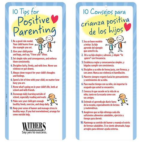 10 Tips For Positive Parenting Bilingual Glancer With