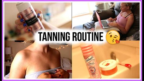 How I Stay Tan In Winter Current Sunless Self Tanning Routine Youtube