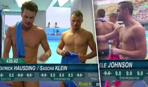 X Rated Olympics Viewers Hot Under The Collar By Naked Divers