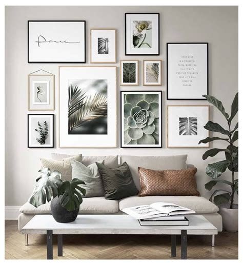 How To Hang A Gallery Wall In A Couple Simple Steps Gallery Wall Living Room Picture Wall