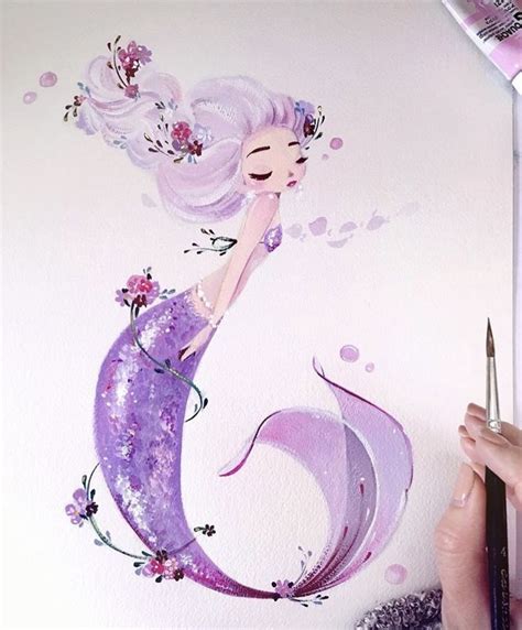mermay liana hee watercolor mermaid mermaid drawings mermaid illustration