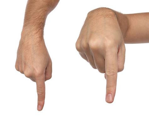 Finger Pointing Down Stock Photos Pictures And Royalty Free Images Istock