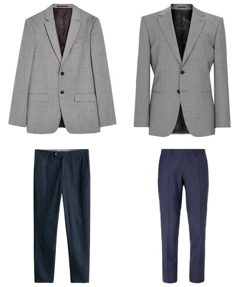 Once you've rounded up the candidates, finding blazer and dress pants combinations is both many men confuse contrasting with clashing. The Best Men's Separates Combinations | FashionBeans